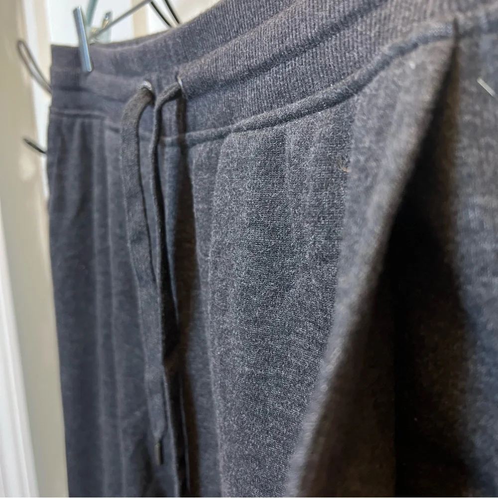 Orvis Sweatpants Joggers Mens Large Gray Pants Lounge Pocket Drawstring Stretch